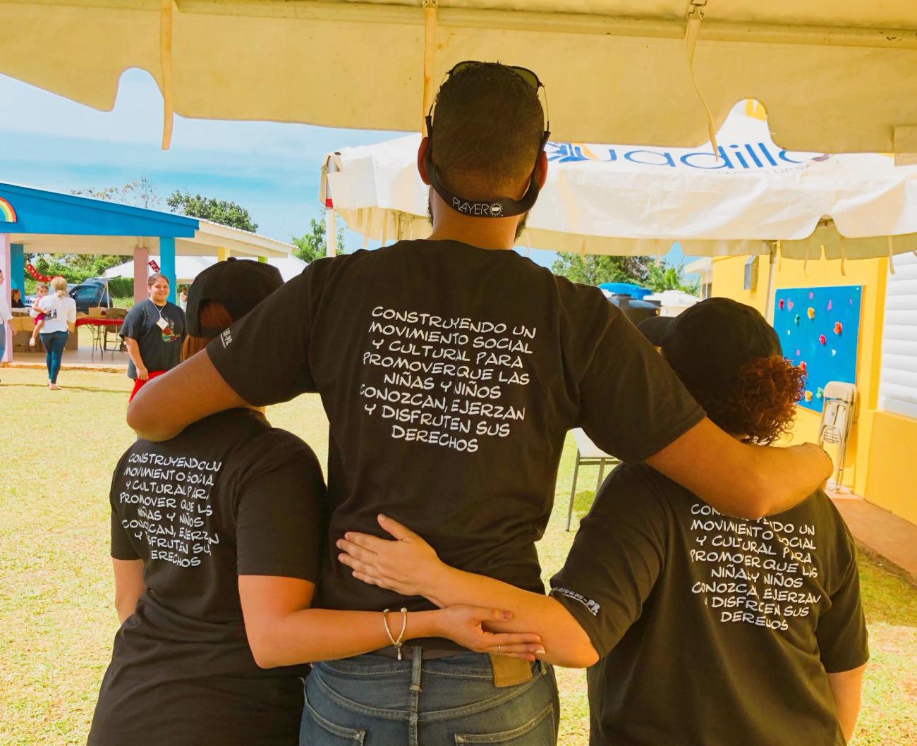 Building a social and cultural movement to promote so that children know and enjoy their rights